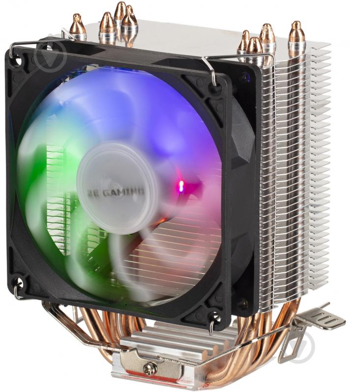 Процессорный кулер 2E Gaming AIR COOL (AC90D4-RGB) RGB - фото 1