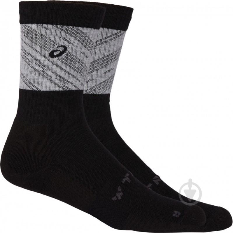 Шкарпетки Asics WINTER RUN CREW SOCK 3013A769-020 р.35-38 чорний - фото 1