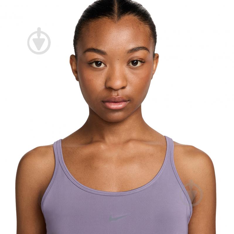 Майка Nike W NK ONE CLASSIC DF STRPY TANK FN2795-509 р.XS фиолетовый - фото 3