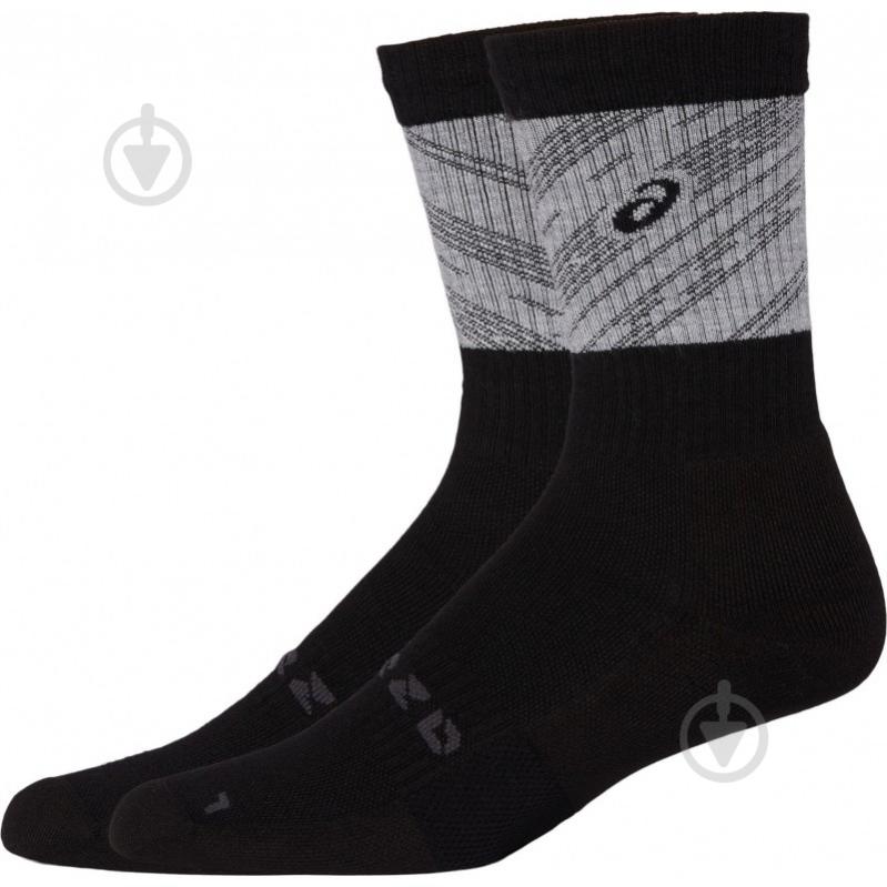 Шкарпетки Asics WINTER RUN CREW SOCK 3013A769-020 р.43-46 чорний - фото 2