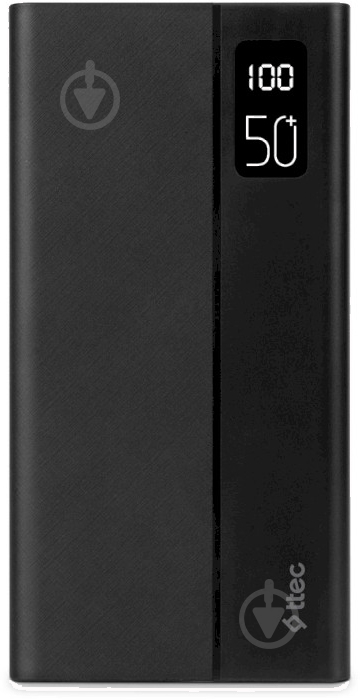 Повербанк Ttec ReCharger Mega LCD 50000 mAh black (2BB197S) - фото 2