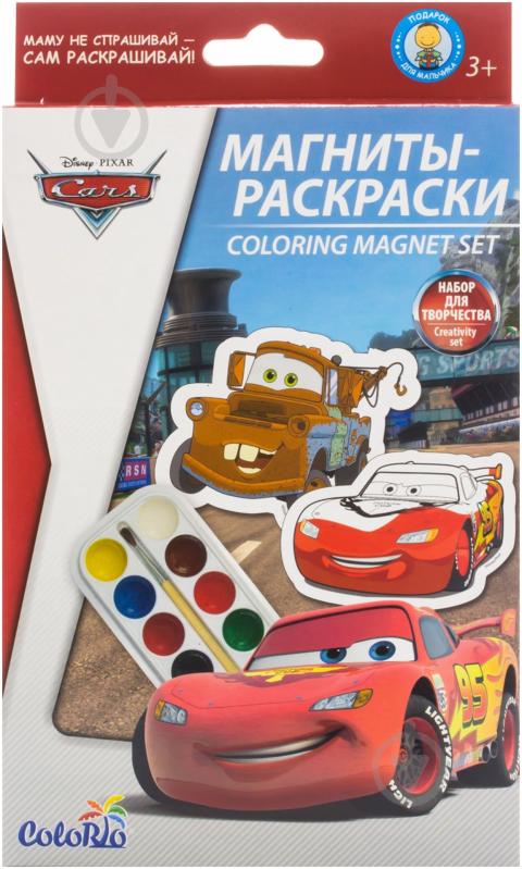 Магніти-розмальовки Disney Cars CRAA-UA1-CL81-ENV - фото 1