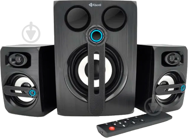 Акустическая система Kisonli TM-9000A/23437 2.1 black - фото 1