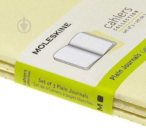 Набор блокнотов нелинованные 9 х 14 см CH013M23 желтый Moleskine - фото 3