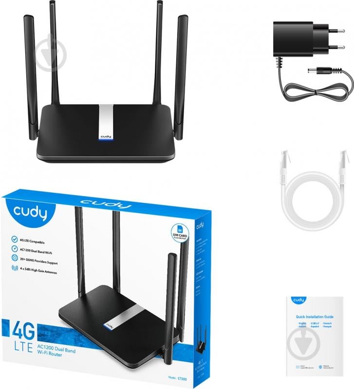 Wi-Fi-роутер Cudy LT500 - фото 5