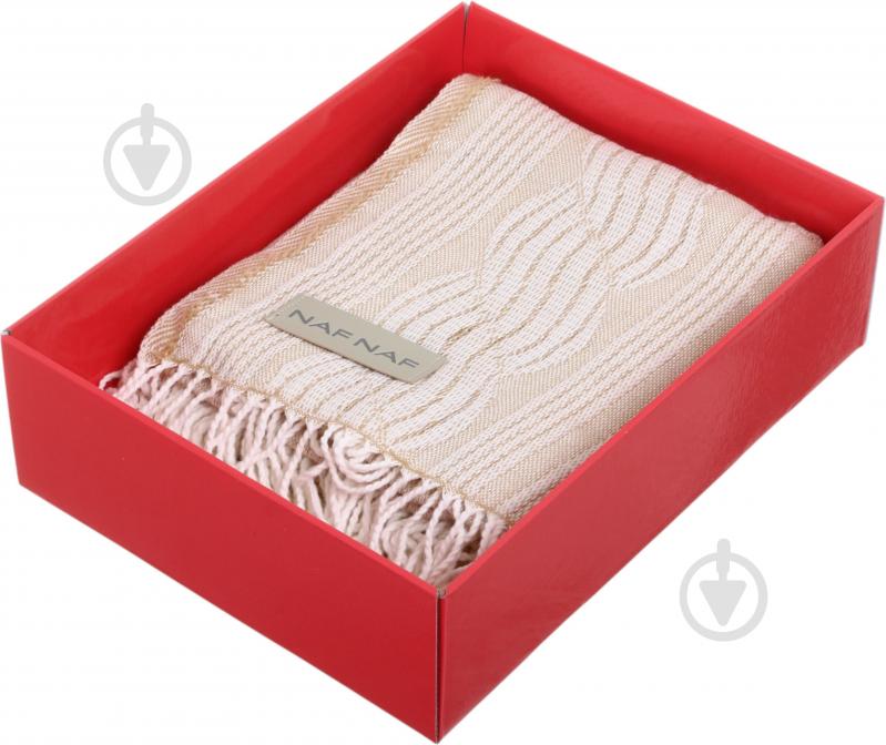 Плед Fontaine beige 130x170 см бежевый Guy Laroche Paris - фото 4