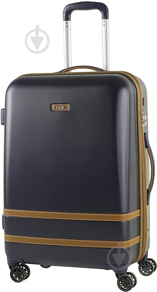 Чемодан Rock Valence Navy Hardshell (M) 60 л синий 923712 - фото 1