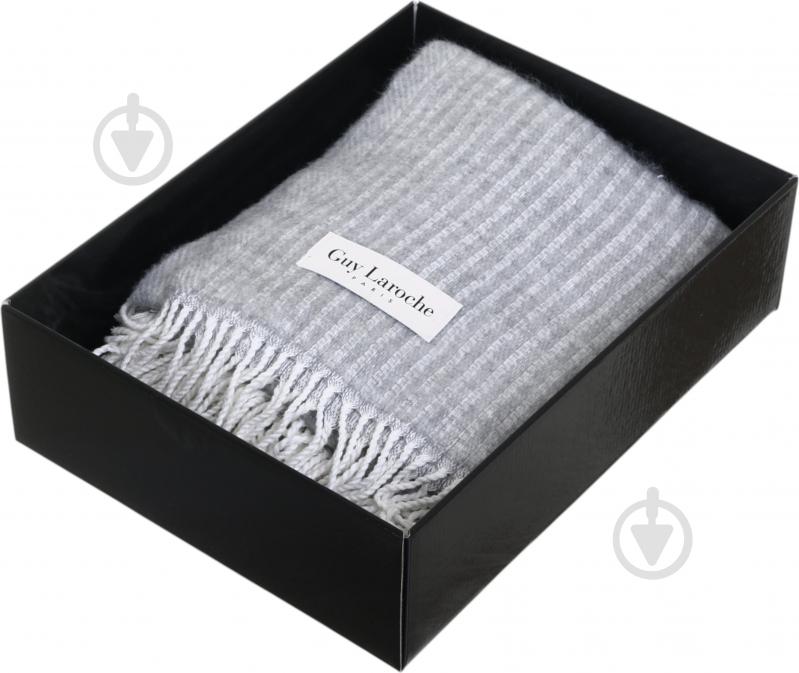 Плед Limoges grey 130x170 см серый Guy Laroche Paris - фото 4