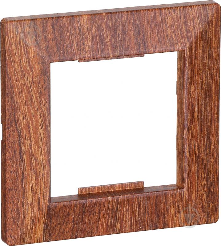 Рамка HausMark Alta горизонтальная орех SNG-FRP.SQ20G1-9/Walnut - фото 2