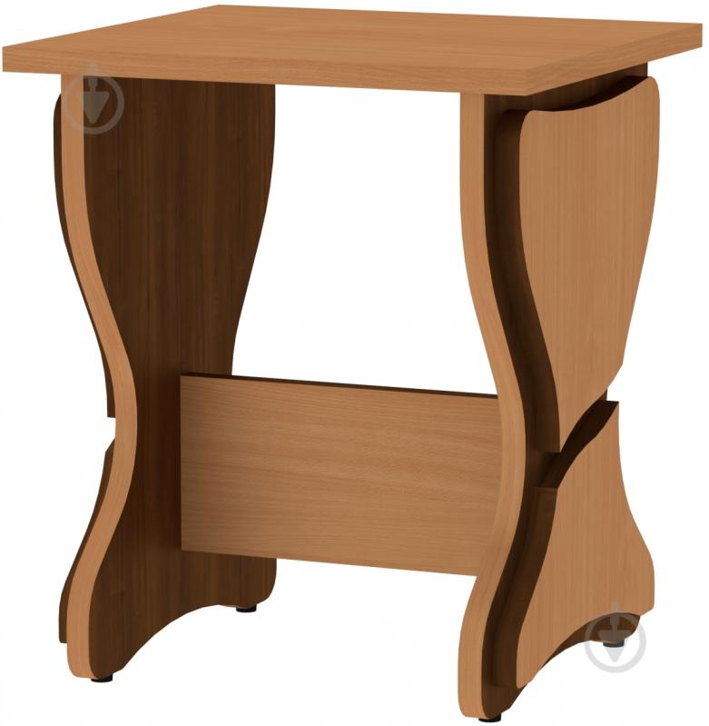 Табурет Компаніт Т-6 коричневий / бук - фото 1