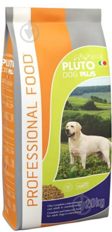 Корм сухий для собак для середніх порід/для великих порід Pluto з куркою 18 кг - фото 1