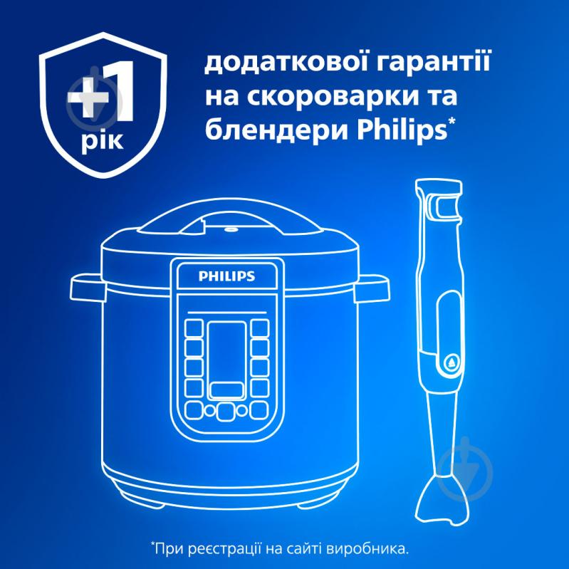 Блендер заглибний Philips Viva Collection HR2657/90 - фото 10