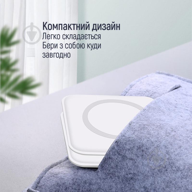 Беспроводное зарядное устройство ColorWay MagSafe Duo Charger 15W for iPhone белое (CW-CHW32Q-WT) - фото 5