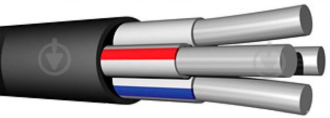 Кабель силовий моноліт Одескабель АВВГ 4х95 алюміній - фото 1
