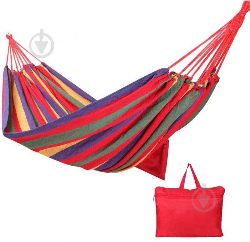 Гамак Ranger Style red (RA 7724) 80x190 см красный - фото 2