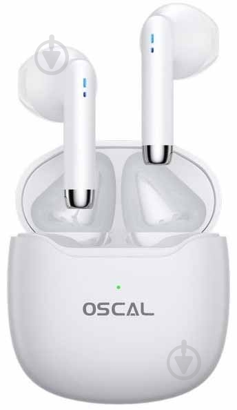 Bluetooth-гарнитура Oscal HiBuds 5 white (HiBuds 5 White) - фото 5