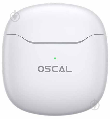 Bluetooth-гарнитура Oscal HiBuds 5 white (HiBuds 5 White) - фото 2