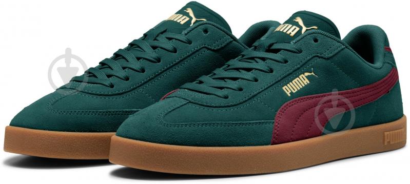 Кроссовки мужские Puma Club II Era Suede 40071712 р.41 зеленые - фото 3 Кроссовки мужские Puma Club II Era Suede 40071712 р.41 зеленые - фото 3