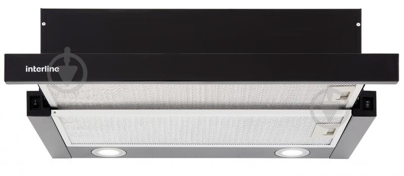 ВИТРИНА! Вытяжка Interline DELI BL A/60/2/T - фото 1 ВИТРИНА! Вытяжка Interline DELI BL A/60/2/T - фото 1