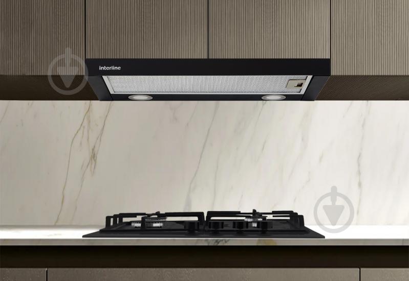 ВИТРИНА! Вытяжка Interline DELI BL A/60/2/T - фото 4 ВИТРИНА! Вытяжка Interline DELI BL A/60/2/T - фото 4