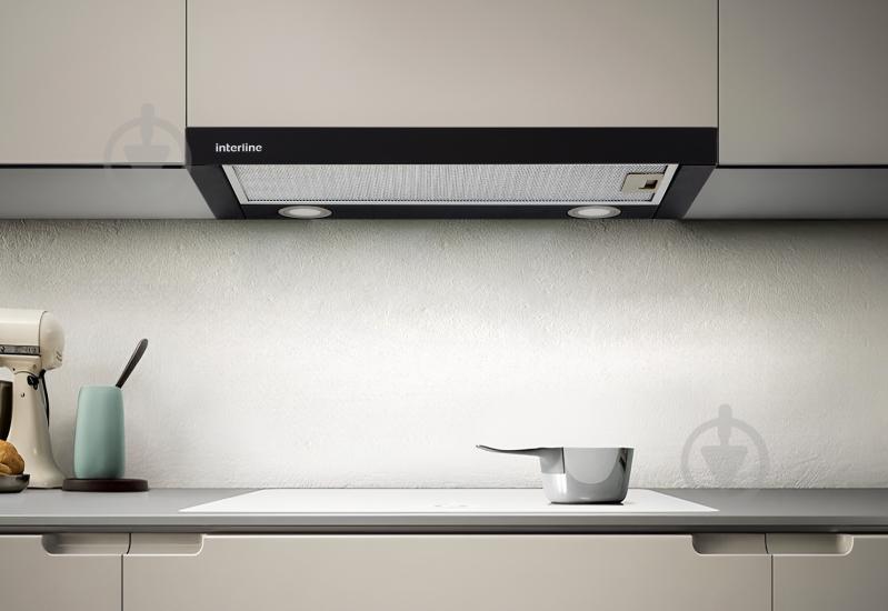 ВИТРИНА! Вытяжка Interline DELI BL A/60/2/T - фото 5 ВИТРИНА! Вытяжка Interline DELI BL A/60/2/T - фото 5