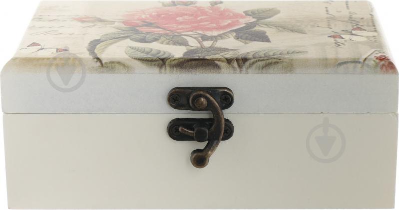 Шкатулка Роза с бабочками SA-2796 - фото 2