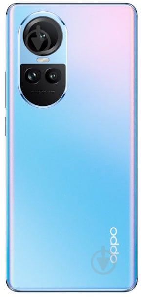 Смартфон OPPO Reno10 8/256GB ice blue (CPH2531) - фото 6