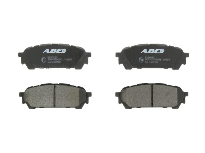 Тормозные колодки задние SUBARU FORESTER, IMPREZA 1.5/2.0/2.5 12.03-12.08 C27003ABE ABE