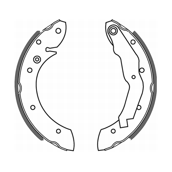 Тормозные колодки барабанные BMW 3 (E36) Z1 Z3 (E36) 1.6-3.0 06.88-06.03 C0B005ABE ABE