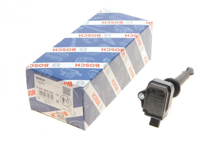 Катушка зажигания NISSAN MICRA, NOTE, QASHQAI II, TIIDA, X-TRAIL; RENAULT CLIO, LAGUNA 1.6-2.5 05.05- 0221604014 BOSCH