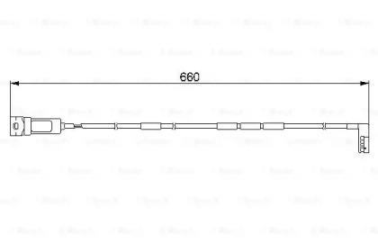 Датчик износа тормозных колодок передний MERCEDES CLS (C257) E (A238) E (C238) E T-MODEL (S213) E (W213) S (A217) S (C217) S (W222 V222 X222) 1987474554 BOSCH