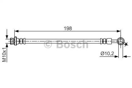 Тормозной шланг 1987481693 BOSCH