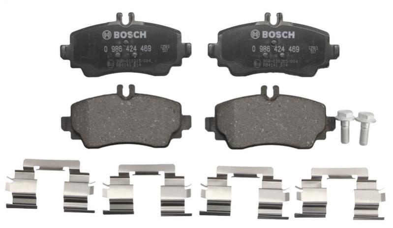 Колодки гальмівні передні MERCEDES A (W168), VANEO (414) 1.4-2.1 07.97-07.05 ( 0986424469 BOSCH