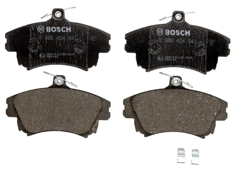 Тормозные колодки передние MITSUBISHI CARISMA, COLT VI; SMART FORFOUR; VOLVO V40 1.3-2.0 07.95-06.12 0986424541 BOSCH