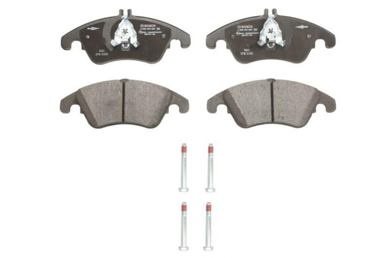 Гальмівні колодки передні MERCEDES C (W204), CLS (C218), E (C207), E (W212), SLC (R172) 1.6-5.5 01.07- ( 0986494263 BOSCH