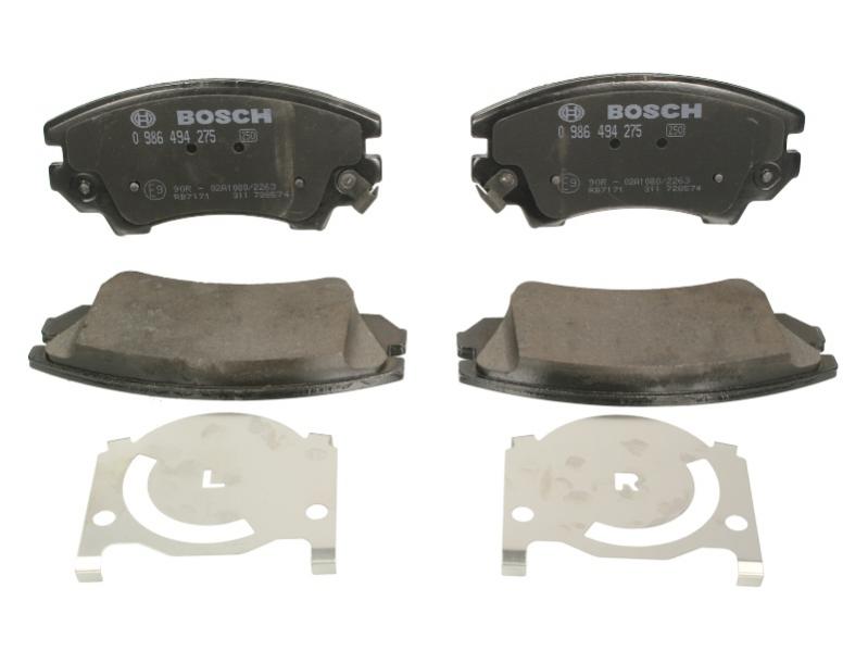 Тормозные колодки передние CHEVROLET MALIBU; OPEL ASTRA J, INSIGNIA A, ZAFIRA C; SAAB 9-5 1.3D-2.8 07.08- 0986494275 BOSCH - фото 1