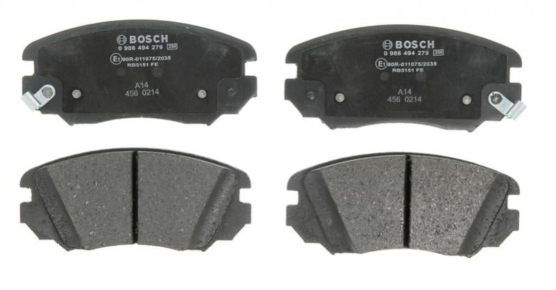 Тормозные колодки передние CHEVROLET MALIBU; OPEL INSIGNIA A, INSIGNIA A COUNTRY; SAAB 9-5 1.4-2.8 07.08- 0986494279 BOSCH