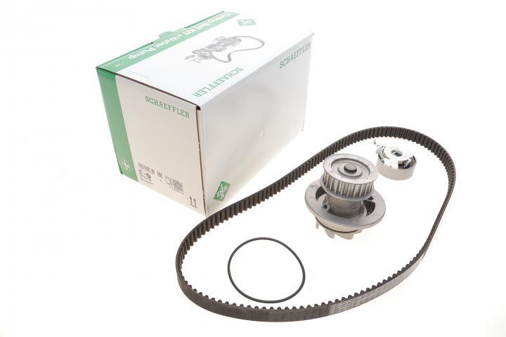 Комплект ГРМ с помпою 530014730 INA - фото 1