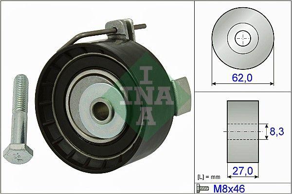 Натяжной ролик ремня ГРМ Ford 1.4 1.6 04-15 531081310 INA - фото 1