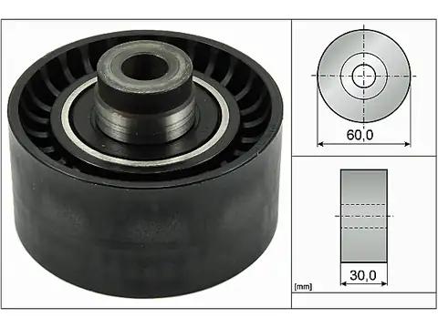 Паразитний / ролік, зубчатий ремінь 532034510 INA