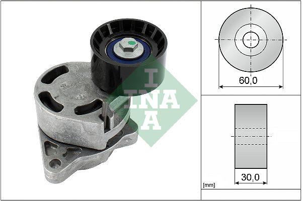 Натяжитель ремня, клиновой зубча 534018110 INA - фото 1