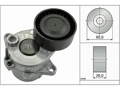 Комплект ремня с натяжителем 534033710 INA - фото 1