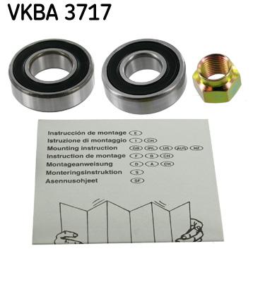 Комплект пІдшипника маточини колеса VKBA3717 SKF - фото 1