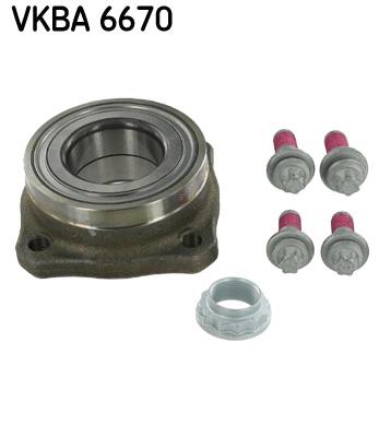 Комплект пІдшипника маточини колеса VKBA6670 SKF - фото 1