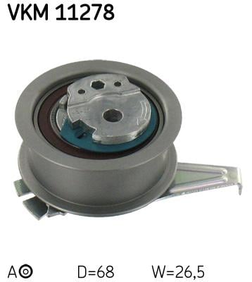 Натяжной ролик, ремень ГРМ VKM11278 SKF