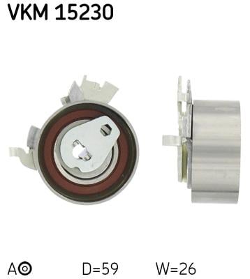 Натяжной ролик ремня ГРМ VKM15230 SKF