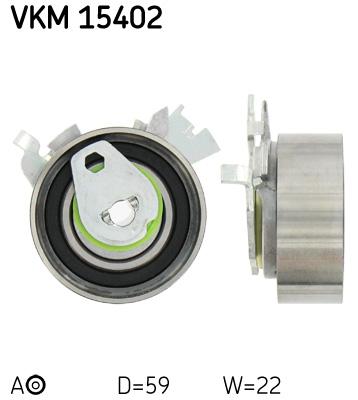 Ролик модуля натяжителя ремня VKM15402 SKF