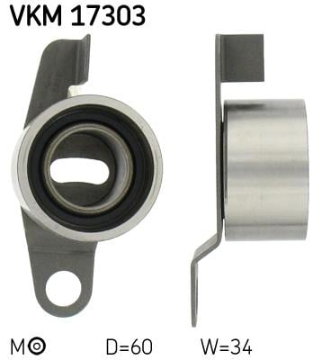 Натяжной ролик ремня ГРМ VKM17303 SKF