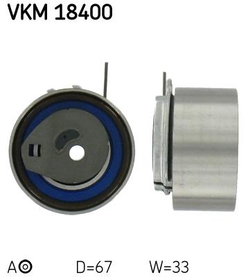 Ролик модуля натяжителя ремня VKM18400 SKF