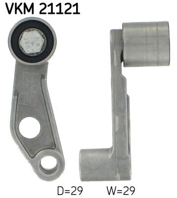 Ролик модуля натяжителя ремня VKM21121 SKF